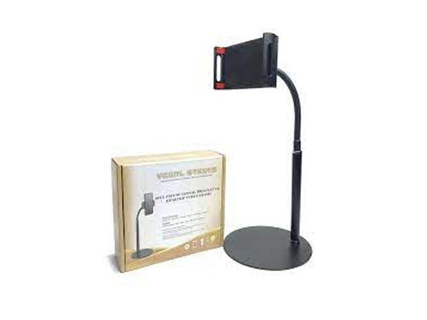 &u+ HOLDER SOPORTE DE PIE CELULAR GIRATORIO AGARRE FLEXIBLE HX-ZJ41